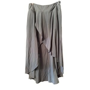Halara 2X Maxi Skirt Flowy Overlay High Waist Comfortable Womens